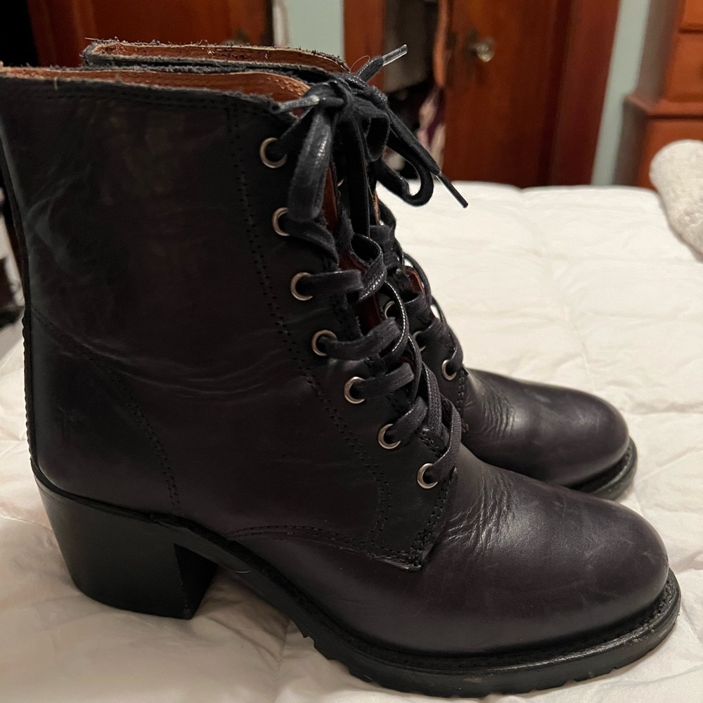 Frye Women's Combat boots Black Size 8